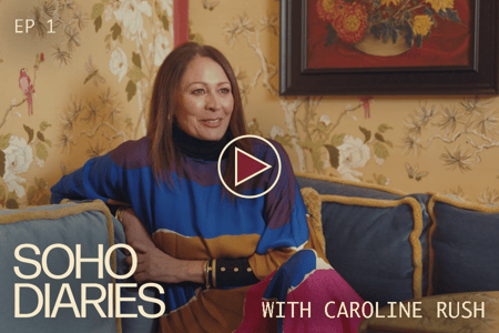 Caroline Rush for Broadwick Soho's Soho Diaries Episode 1 in Soho, London