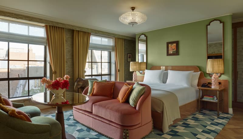 Broadwick Soho bedroom for the Art Retreat from Marrakech to Frieze stay