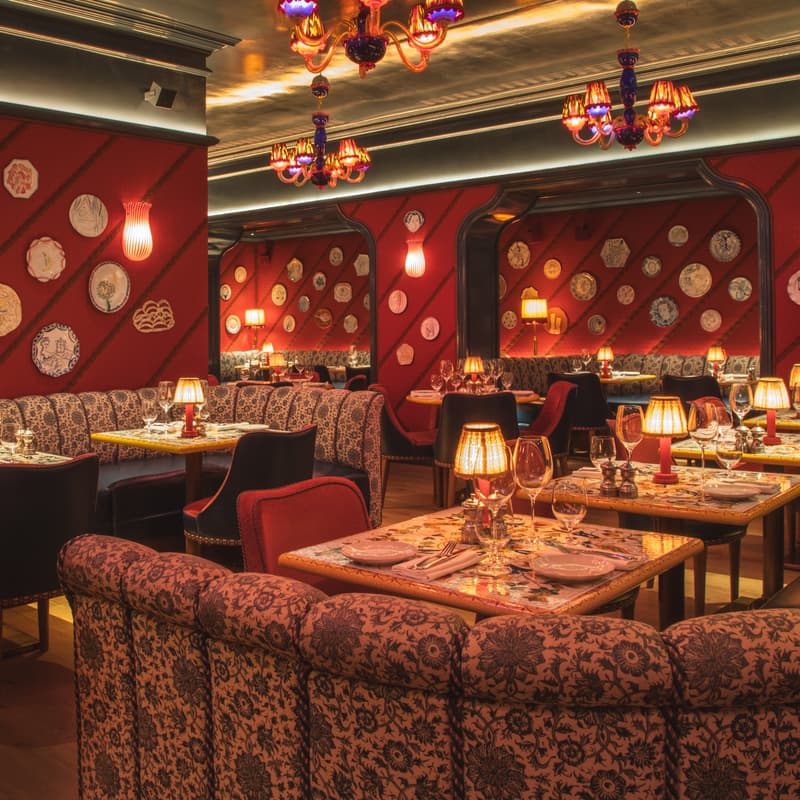 Dear Jackie restaurant at Broadwick Soho for the Art Retreat founder dinner